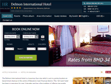 Tablet Screenshot of delmon-international.hotel-rn.com