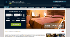 Desktop Screenshot of barcelona-house.hotel-rn.com