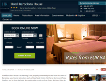 Tablet Screenshot of barcelona-house.hotel-rn.com