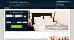 Desktop Screenshot of le-chat-noir.hotel-rn.com