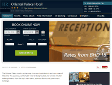 Tablet Screenshot of oriental-palace-manama.hotel-rn.com