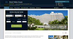 Desktop Screenshot of nikko-guam-tamuning.hotel-rn.com