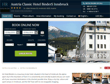 Tablet Screenshot of classic-binders.hotel-rn.com