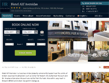 Tablet Screenshot of alif-avenidas-lisbon.hotel-rn.com