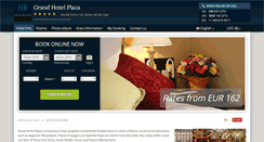 Desktop Screenshot of grand-plaza-roma.hotel-rn.com
