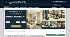 Desktop Screenshot of metropolitan-dubai.hotel-rn.com