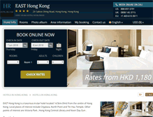 Tablet Screenshot of east-hong-kong.hotel-rn.com