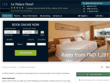 Tablet Screenshot of karthago-le-palace.hotel-rn.com