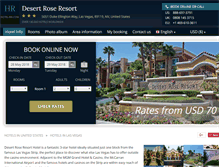 Tablet Screenshot of desert-rose-resort.hotel-rn.com