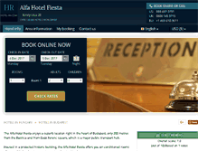 Tablet Screenshot of alfa-fiesta-budapest.hotel-rn.com