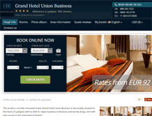 Tablet Screenshot of grand-union-business.hotel-rn.com