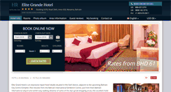 Desktop Screenshot of elite-grande-manama.hotel-rn.com