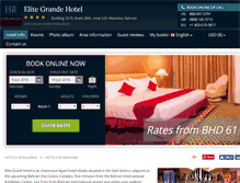 Tablet Screenshot of elite-grande-manama.hotel-rn.com