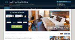 Desktop Screenshot of loch-fyne-spa.hotel-rn.com