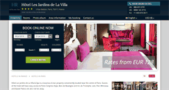 Desktop Screenshot of les-jardins-paris.hotel-rn.com