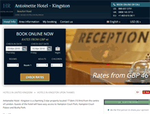 Tablet Screenshot of antoinette-kingston.hotel-rn.com
