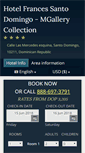 Mobile Screenshot of frances-santo-domingo.hotel-rn.com