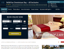 Tablet Screenshot of dominican-bay.hotel-rn.com