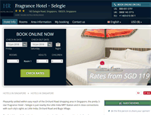 Tablet Screenshot of fragrance-selegie.hotel-rn.com