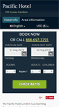Mobile Screenshot of pacific-london.hotel-rn.com