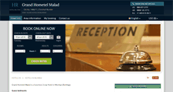 Desktop Screenshot of grand-hometel-malad.hotel-rn.com