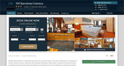 Desktop Screenshot of nh-forum-barcelona.hotel-rn.com