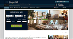 Desktop Screenshot of hendon-hall-barnet.hotel-rn.com