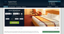 Desktop Screenshot of capitol-dubai.hotel-rn.com