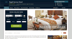 Desktop Screenshot of kigali-serena.hotel-rn.com