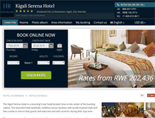 Tablet Screenshot of kigali-serena.hotel-rn.com