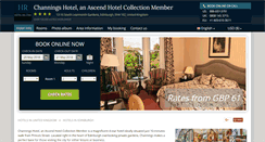 Desktop Screenshot of channings-edinburgh.hotel-rn.com
