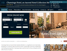 Tablet Screenshot of channings-edinburgh.hotel-rn.com