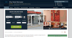 Desktop Screenshot of mercator-city.hotel-rn.com