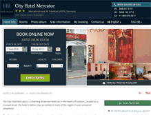 Tablet Screenshot of mercator-city.hotel-rn.com