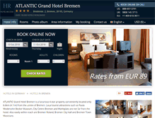 Tablet Screenshot of bremen-atlantic-grand.hotel-rn.com