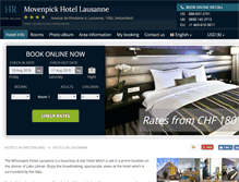 Tablet Screenshot of movenpick-lausanne.hotel-rn.com