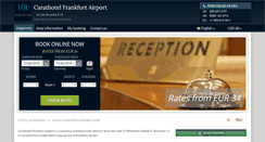 Desktop Screenshot of carat-frankfurtairport.hotel-rn.com