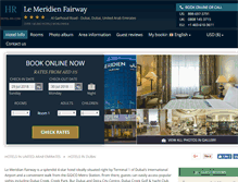 Tablet Screenshot of le-meridien-fairway.hotel-rn.com