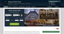 Desktop Screenshot of haywood-park.hotel-rn.com
