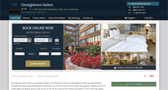 Desktop Screenshot of georgetown-suites.hotel-rn.com