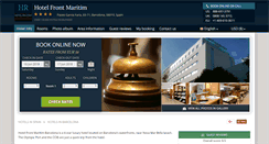 Desktop Screenshot of front-maritim.hotel-rn.com