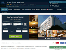 Tablet Screenshot of front-maritim.hotel-rn.com