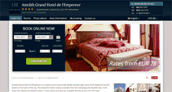 Desktop Screenshot of amrath-grand-lempereur.hotel-rn.com