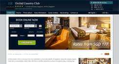 Desktop Screenshot of orchid-country-club.hotel-rn.com