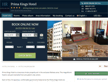 Tablet Screenshot of prima-kings-jerusalem.hotel-rn.com