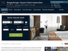 Tablet Screenshot of dorint-airport.hotel-rn.com