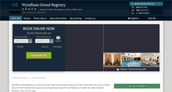 Desktop Screenshot of grand-regency-doha.hotel-rn.com