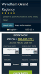Mobile Screenshot of grand-regency-doha.hotel-rn.com