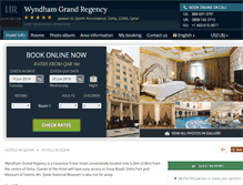Tablet Screenshot of grand-regency-doha.hotel-rn.com