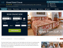 Tablet Screenshot of grand-hotel-cravat.hotel-rn.com